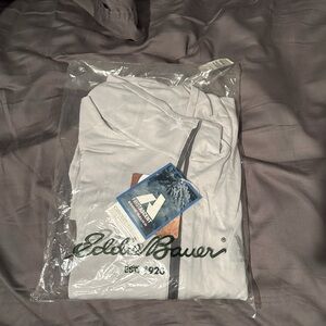 Eddie Bauer hiking shirt 1/4 zip long sleeve